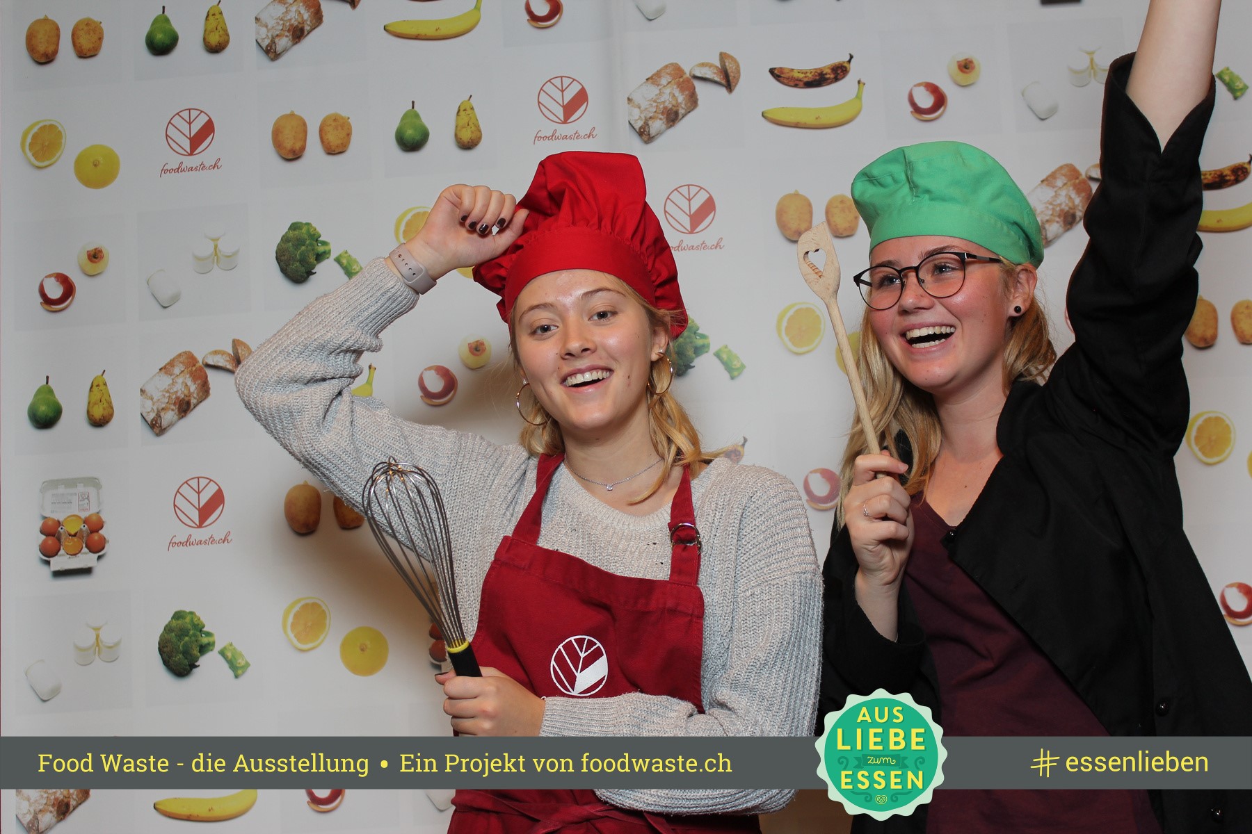 Die Food Waste Ausstellung in der Umweltarena. #Foodwaste Foto unter: