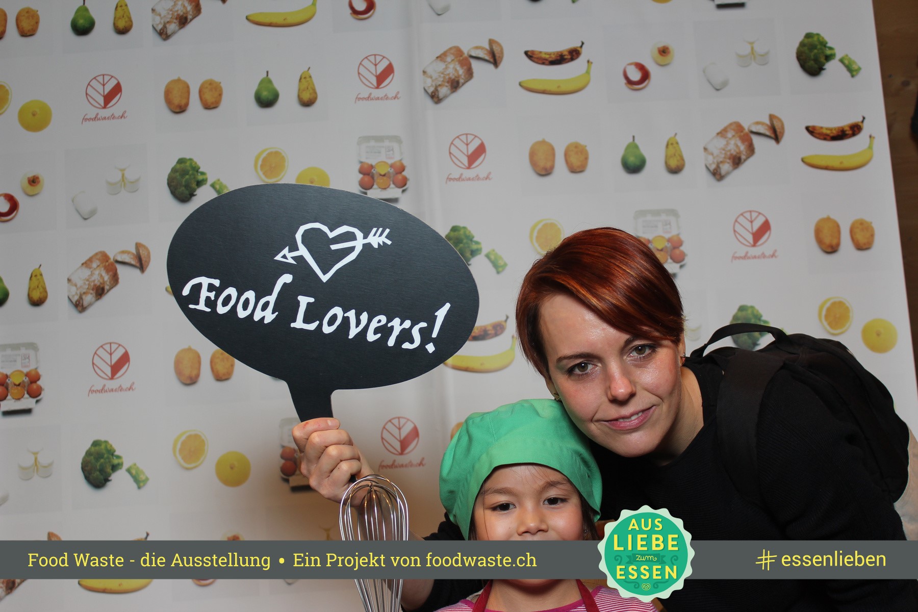 Die Food Waste Ausstellung in der Umweltarena. #Foodwaste Foto unter: