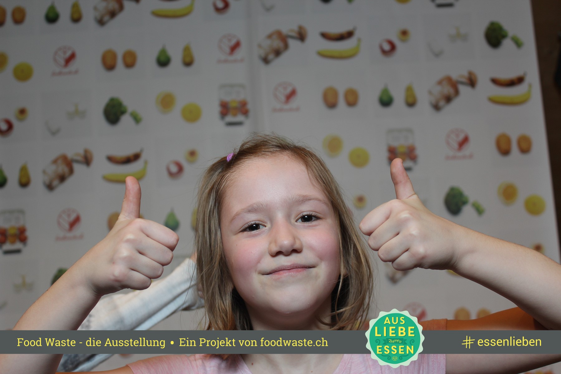 Die Food Waste Ausstellung in der Umweltarena. #Foodwaste Foto unter: