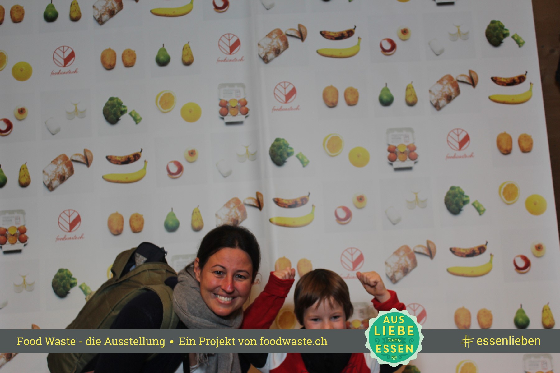 Die Food Waste Ausstellung in der Umweltarena. #Foodwaste Foto unter: