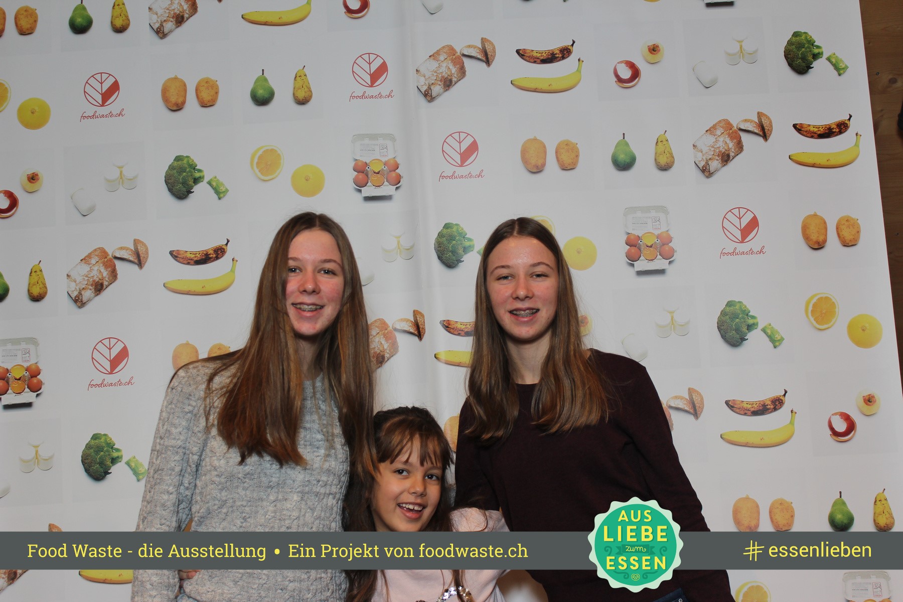 Die Food Waste Ausstellung in der Umweltarena. #Foodwaste Foto unter: