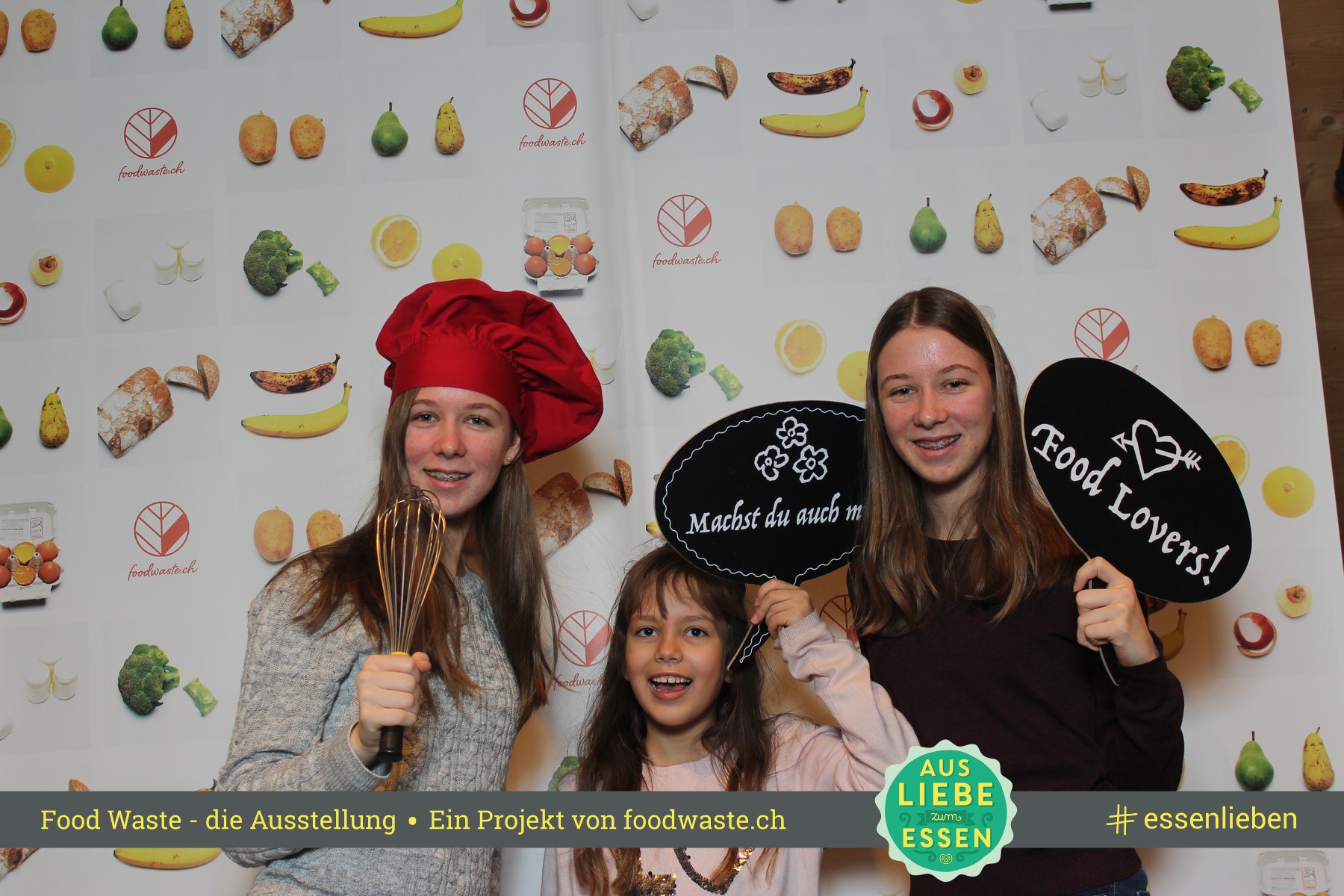 Die Food Waste Ausstellung in der Umweltarena. #Foodwaste Foto unter: