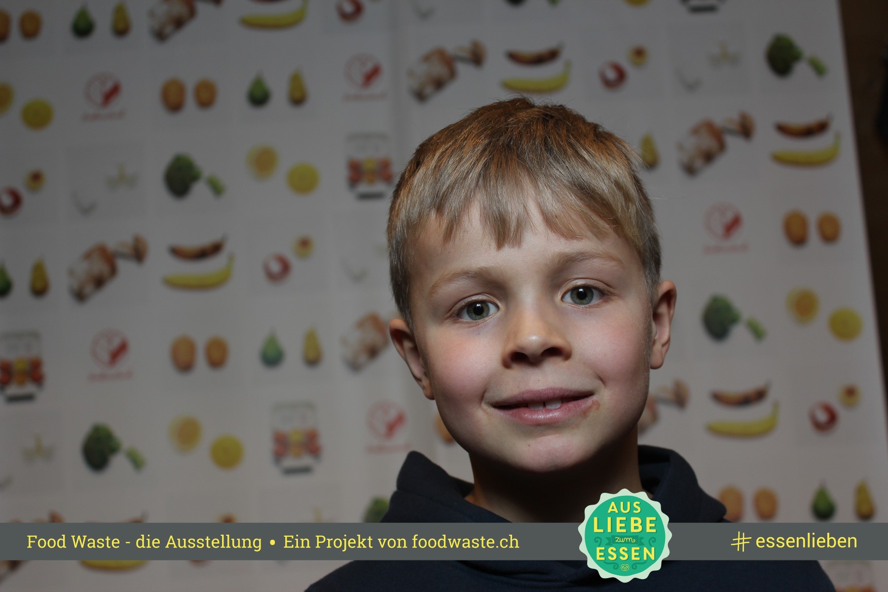 Die Food Waste Ausstellung in der Umweltarena. #Foodwaste Foto unter: