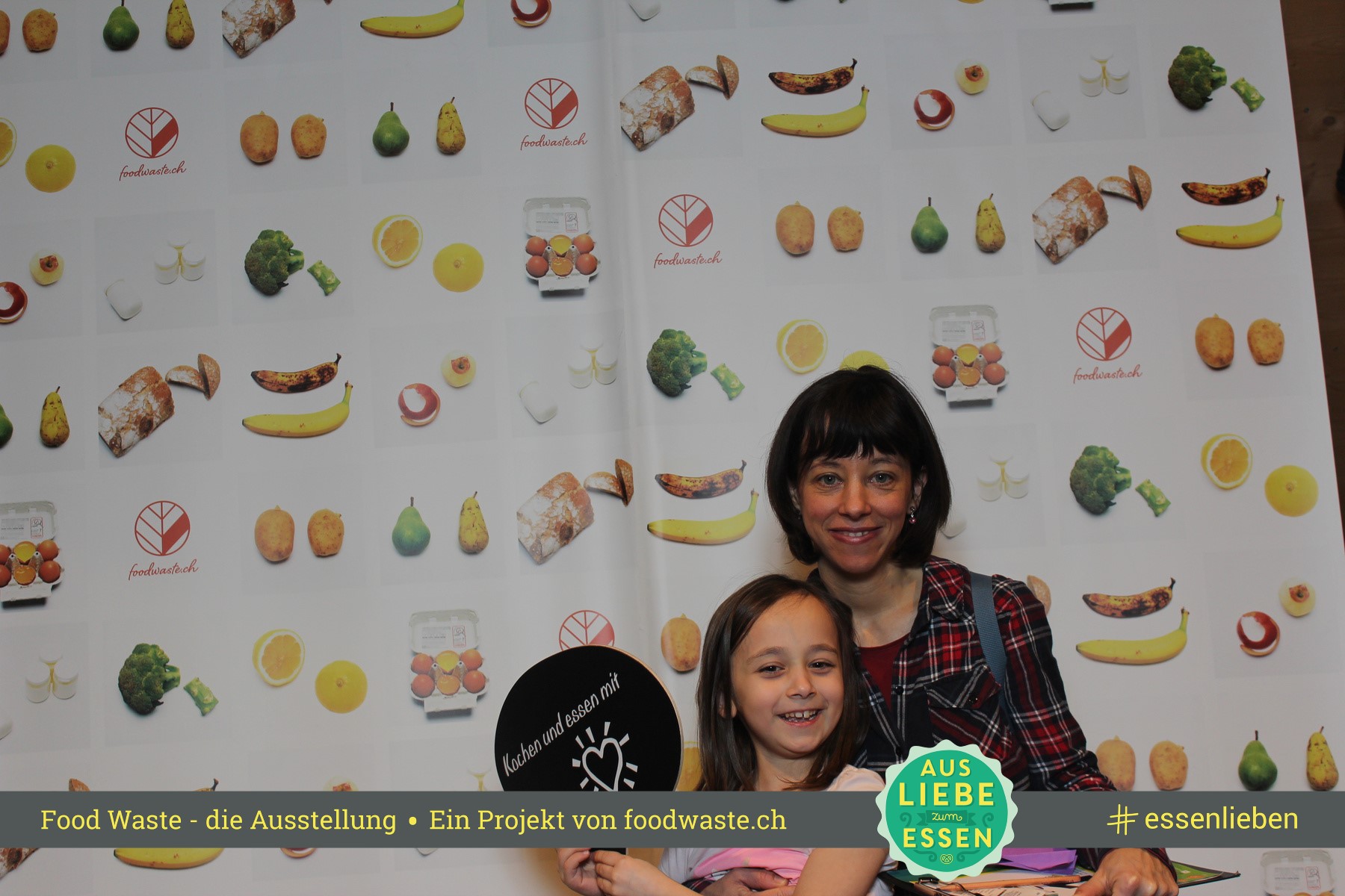 Die Food Waste Ausstellung in der Umweltarena. #Foodwaste Foto unter: