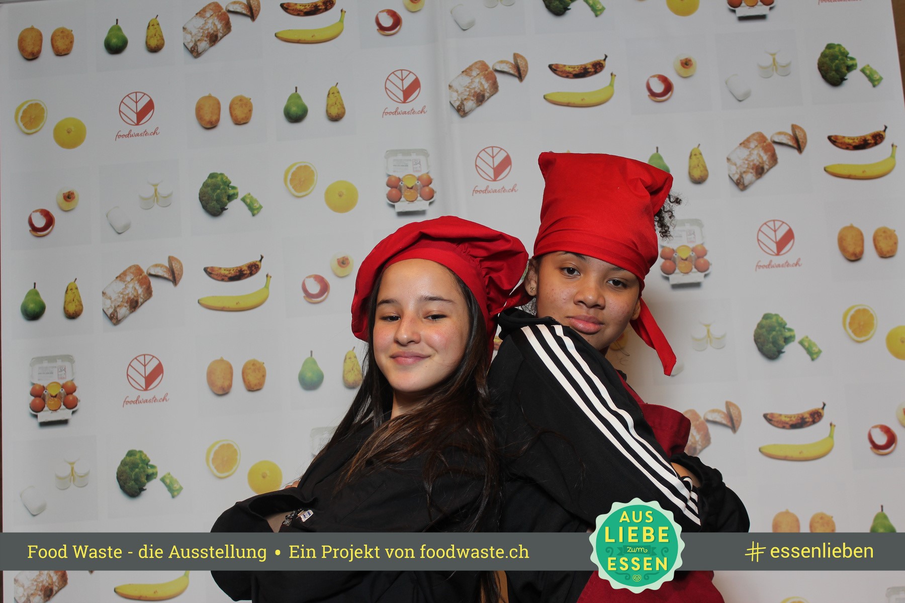 Die Food Waste Ausstellung in der Umweltarena. #Foodwaste Foto unter: