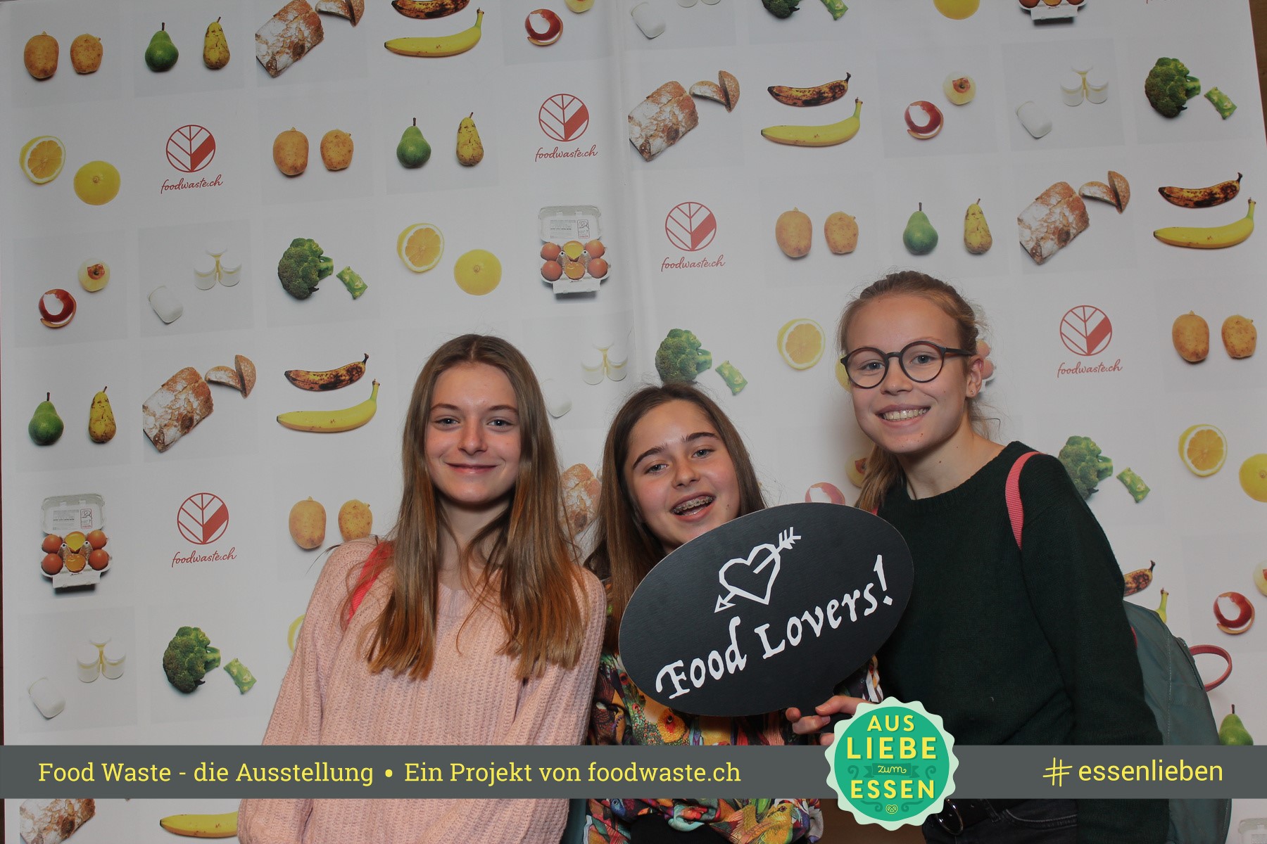 Die Food Waste Ausstellung in der Umweltarena. #Foodwaste Foto unter: