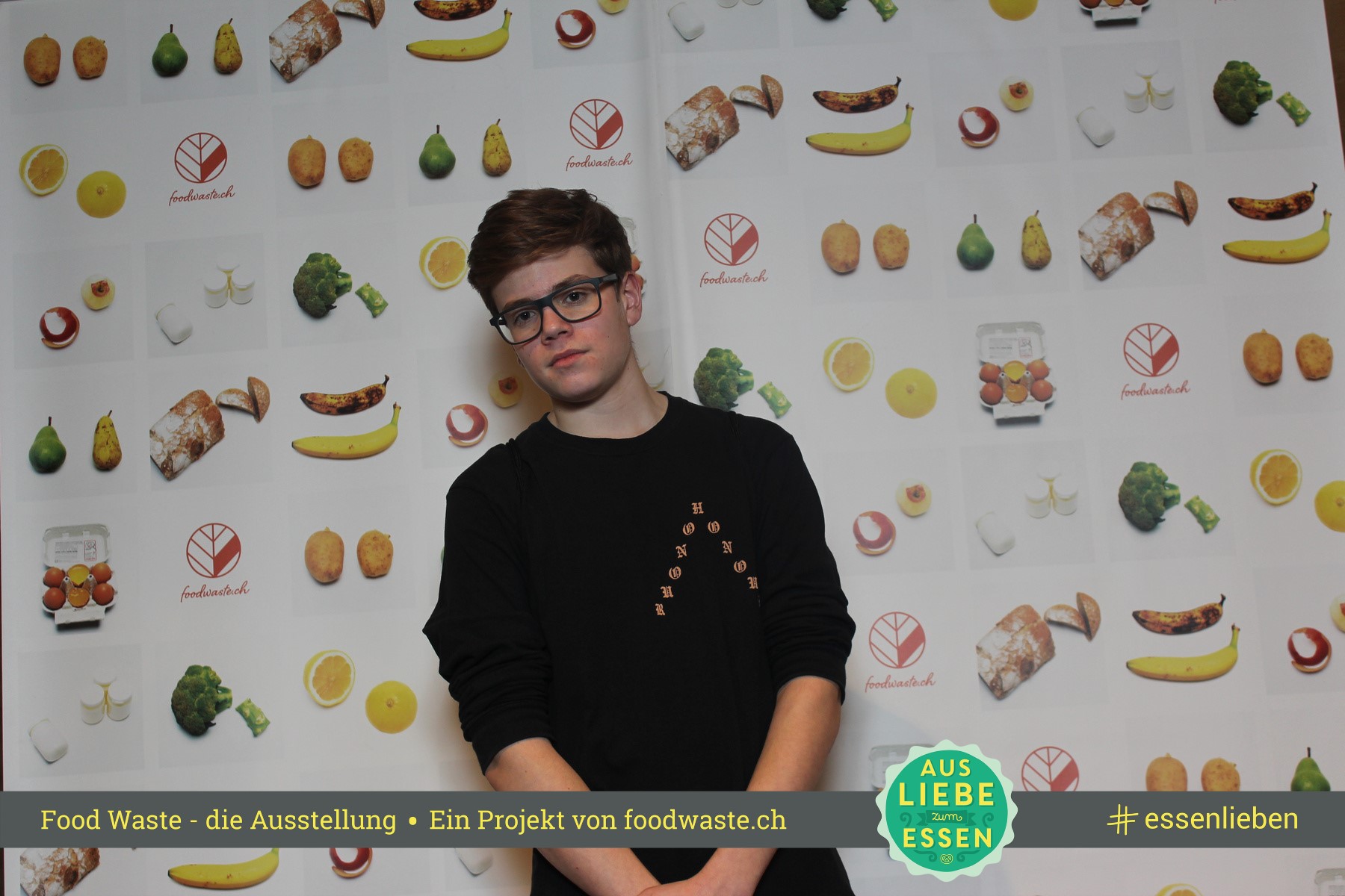 Die Food Waste Ausstellung in der Umweltarena. #Foodwaste Foto unter: