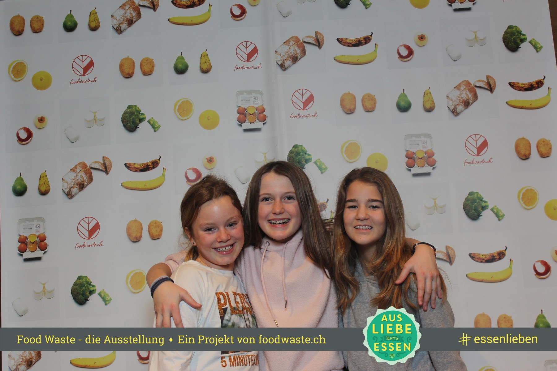 Die Food Waste Ausstellung in der Umweltarena. #Foodwaste Foto unter: