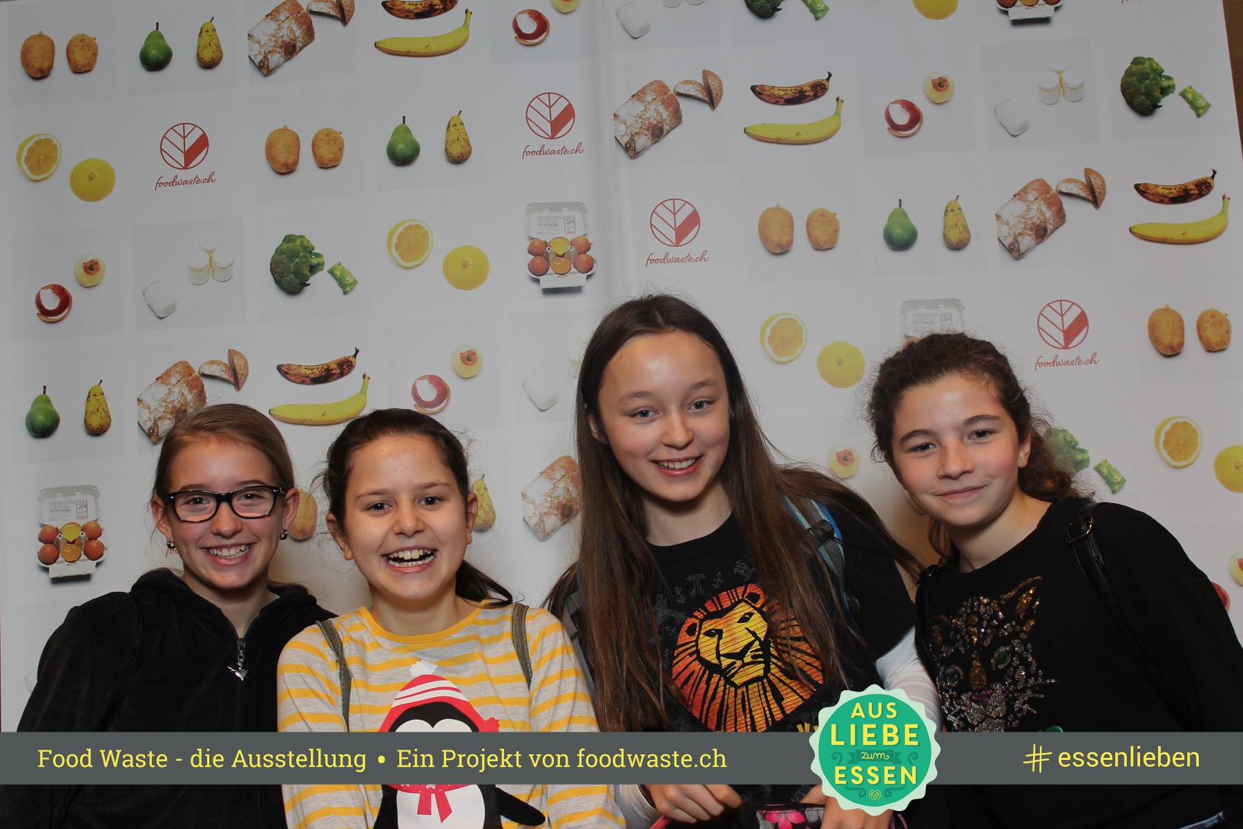 Die Food Waste Ausstellung in der Umweltarena. #Foodwaste Foto unter: