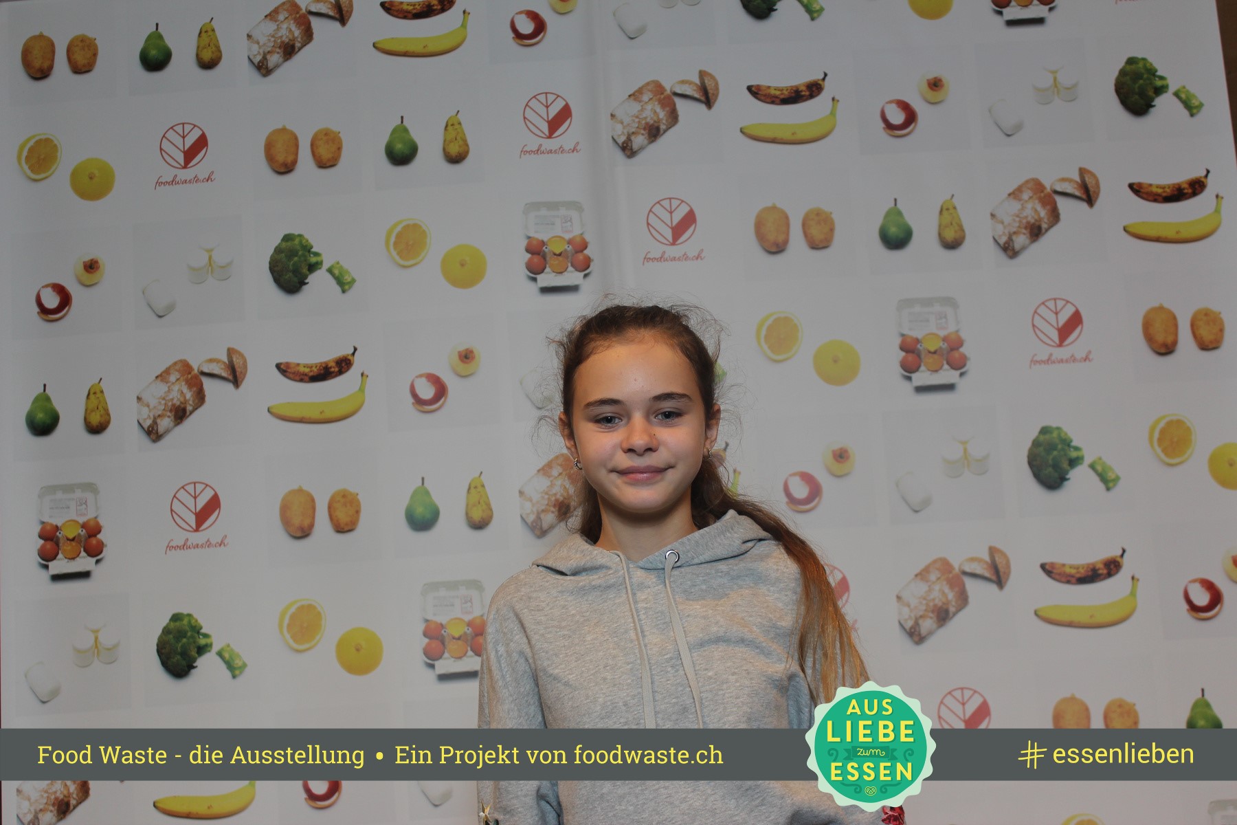 Die Food Waste Ausstellung in der Umweltarena. #Foodwaste Foto unter: