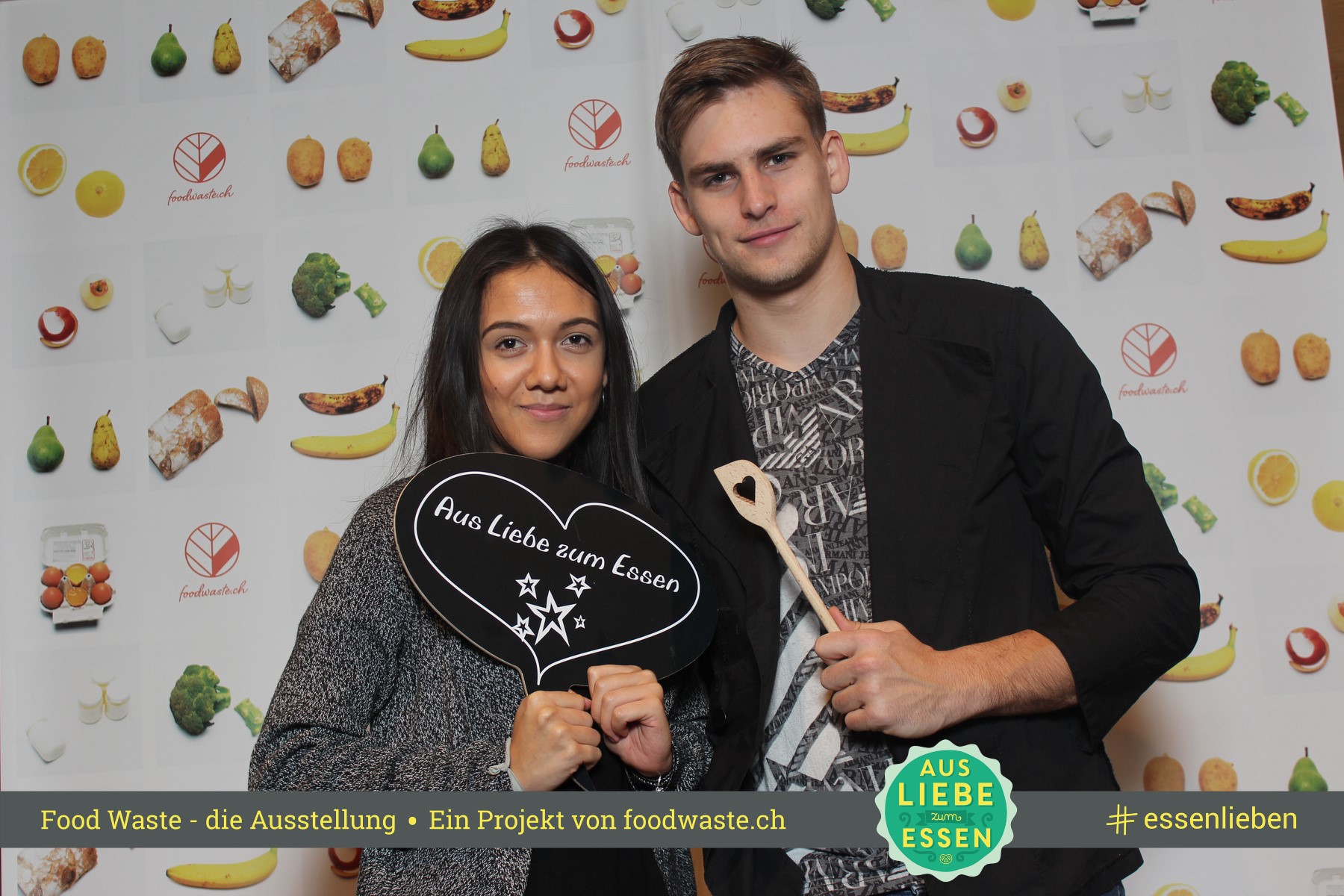 Die Food Waste Ausstellung in der Umweltarena. #Foodwaste Foto unter: