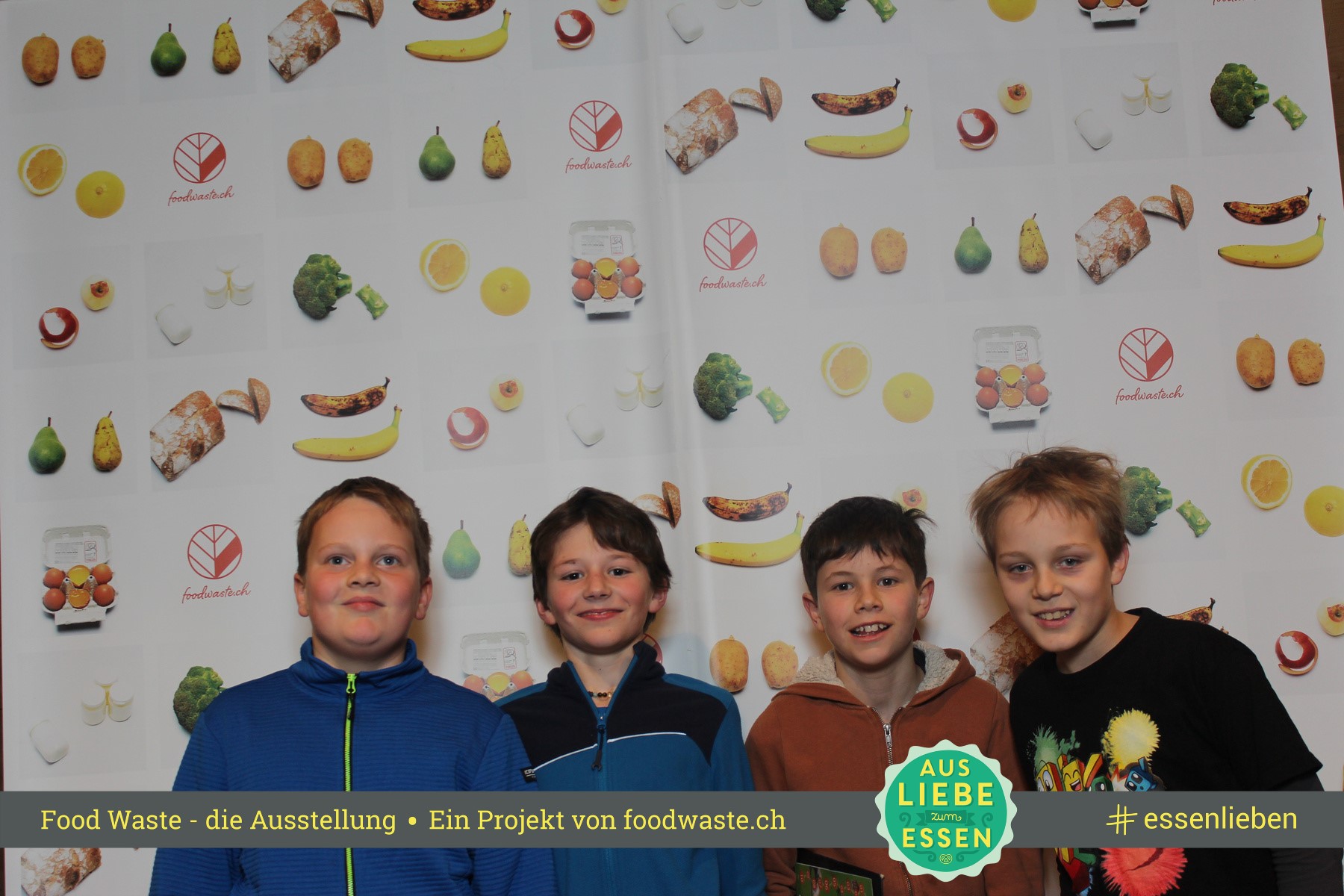 Die Food Waste Ausstellung in der Umweltarena. #Foodwaste Foto unter: